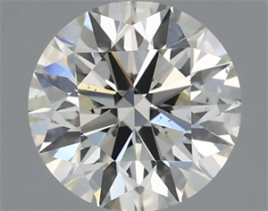 Picture of Natural Diamond 1.04 Carats, Round with Excellent Cut, M Color, VS2 Clarity and Certified by GIA