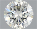 Natural Diamond 1.15 Carats, Round with Excellent Cut, J Color, VVS2 Clarity and Certified by IGI