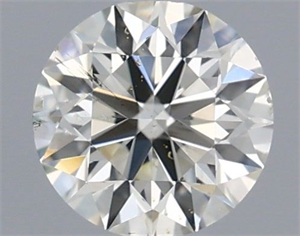 Picture of Natural Diamond 0.40 Carats, Round with Excellent Cut, I Color, SI1 Clarity and Certified by IGI