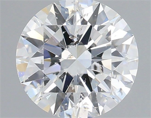 Picture of Natural Diamond 0.80 Carats, Round with Excellent Cut, G Color, SI2 Clarity and Certified by IGI