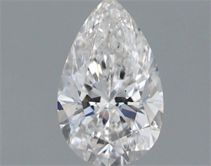 Picture of Natural Diamond 0.53 Carats, Pear with  Cut, G Color, VS2 Clarity and Certified by GIA