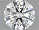 Diamante Natural 0.53 quilates, Redondo , Color J, claridad SI2 y certificado IGI