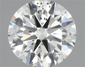 Foto Diamante Natural 0.53 quilates, Redondo , Color J, claridad SI2 y certificado IGI de