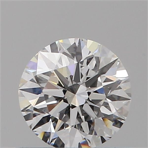 Picture of Natural Diamond 0.46 Carats, Round with Excellent Cut, D Color, VS1 Clarity and Certified by GIA