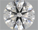 Natural Diamond 0.50 Carats, Round with Excellent Cut, J Color, SI2 Clarity and Certified by IGI