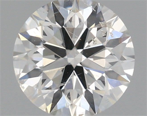 Picture of Natural Diamond 0.50 Carats, Round with Excellent Cut, J Color, SI2 Clarity and Certified by IGI