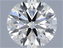 Natural Diamond 0.46 Carats, Round with Excellent Cut, I Color, SI1 Clarity and Certified by IGI