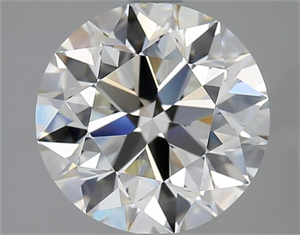 Picture of Natural Diamond 3.00 Carats, Round with Excellent Cut, J Color, VVS1 Clarity and Certified by GIA