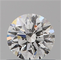 Diamante Natural 0.50 quilates, Redondo , Color E, claridad VS2 y certificado GIA