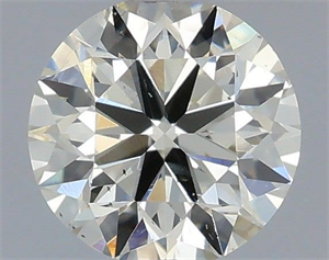 Foto Diamante Natural 0.50 quilates, Redondo , Color J, claridad SI1 y certificado IGI de