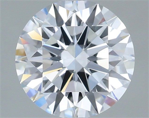 Picture of Lab Grown Diamond 0.83 Carats, Round with Ideal Cut, E Color, VVS2 Clarity and Certified by IGI
