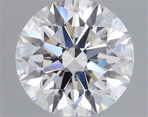 Picture of Lab Grown Diamond 1.70 Carats, Round with Ideal Cut, E Color, VS1 Clarity and Certified by IGI