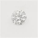 Natural Diamond 0.71 Carats, Round with Very Good Cut, H Color, SI2 Clarity and Certified by IGI