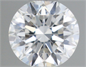 Natural Diamond 0.70 Carats, Round with Excellent Cut, F Color, VS2 Clarity and Certified by GIA