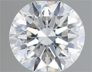 Picture of Natural Diamond 0.70 Carats, Round with Excellent Cut, F Color, VS2 Clarity and Certified by GIA
