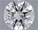 Natural Diamond 0.70 Carats, Round with Excellent Cut, F Color, VS1 Clarity and Certified by GIA