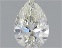 Diamante Natural 0.51 quilates, De pera , Color L, claridad VVS1 y certificado GIA