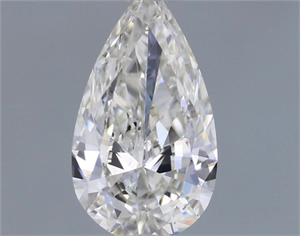 Picture of Natural Diamond 0.42 Carats, Pear with  Cut, I Color, VS2 Clarity and Certified by GIA