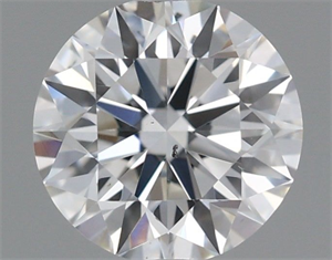 Foto Diamante Natural 0.60 quilates, Redondo , Color G, claridad SI2 y certificado GIA de