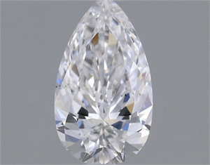 Picture of Natural Diamond 0.52 Carats, Pear with  Cut, E Color, SI1 Clarity and Certified by GIA