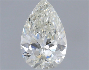Picture of Natural Diamond 0.42 Carats, Pear with  Cut, H Color, VVS1 Clarity and Certified by IGI