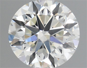 Picture of Natural Diamond 0.70 Carats, Round with Very Good Cut, I Color, VS1 Clarity and Certified by GIA