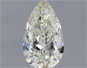 Natural Diamond 0.52 Carats, Pear with  Cut, L Color, SI1 Clarity and Certified by GIA