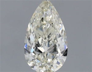 Picture of Natural Diamond 0.52 Carats, Pear with  Cut, L Color, SI1 Clarity and Certified by GIA