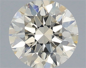 Picture of Natural Diamond 0.51 Carats, Round with Excellent Cut, N Color, VVS1 Clarity and Certified by IGI