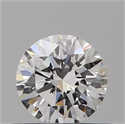Natural Diamond 0.40 Carats, Round with Excellent Cut, E Color, VVS1 Clarity and Certified by GIA