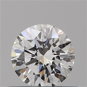 Picture of Natural Diamond 0.40 Carats, Round with Excellent Cut, E Color, VVS1 Clarity and Certified by GIA