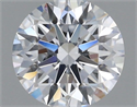 Lab Grown Diamond 1.05 Carats, Round with Excellent Cut, E Color, VVS1 Clarity and Certified by IGI