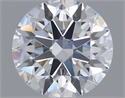 Lab Grown Diamond 1.06 Carats, Round with Ideal Cut, E Color, VVS1 Clarity and Certified by IGI