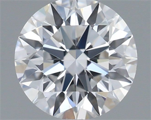Picture of Lab Grown Diamond 0.74 Carats, Round with Ideal Cut, D Color, VVS1 Clarity and Certified by IGI