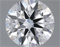 Lab Grown Diamond 1.23 Carats, Round with Ideal Cut, D Color, VS1 Clarity and Certified by IGI