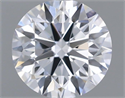 Lab Grown Diamond 1.22 Carats, Round with Ideal Cut, F Color, VVS2 Clarity and Certified by IGI