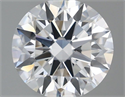 Del inventario de diamantes de laboratorio, 2.08 quilates, Redondo , Color E, claridad VVS1 y certificado IGI