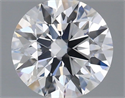 Lab Grown Diamond 1.24 Carats, Round with Ideal Cut, D Color, VS1 Clarity and Certified by IGI