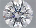 Lab Grown Diamond 1.23 Carats, Round with Ideal Cut, D Color, VS1 Clarity and Certified by IGI