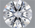 Lab Grown Diamond 1.27 Carats, Round with Ideal Cut, D Color, VS2 Clarity and Certified by IGI