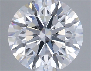 Picture of Lab Grown Diamond 1.06 Carats, Round with Ideal Cut, G Color, IF Clarity and Certified by IGI