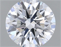 Lab Grown Diamond 1.05 Carats, Round with Ideal Cut, G Color, IF Clarity and Certified by IGI