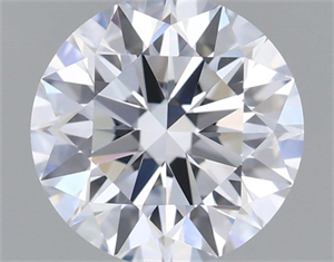 Picture of Lab Grown Diamond 1.05 Carats, Round with Ideal Cut, G Color, IF Clarity and Certified by IGI
