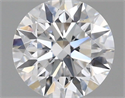 Lab Grown Diamond 0.98 Carats, Round with Ideal Cut, D Color, VS1 Clarity and Certified by IGI