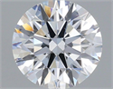 Lab Grown Diamond 0.83 Carats, Round with Ideal Cut, D Color, VS2 Clarity and Certified by IGI
