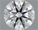 Lab Grown Diamond 1.24 Carats, Round with Ideal Cut, D Color, VS1 Clarity and Certified by IGI