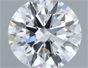 Lab Grown Diamond 0.71 Carats, Round with Ideal Cut, D Color, IF Clarity and Certified by IGI