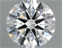 Lab Grown Diamond 2.77 Carats, Round with Very Good Cut, I Color, VVS2 Clarity and Certified by GIA