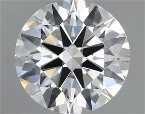 Picture of Lab Grown Diamond 2.77 Carats, Round with Very Good Cut, I Color, VVS2 Clarity and Certified by GIA