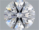 Lab Grown Diamond 1.44 Carats, Round with Excellent Cut, E Color, VS2 Clarity and Certified by IGI